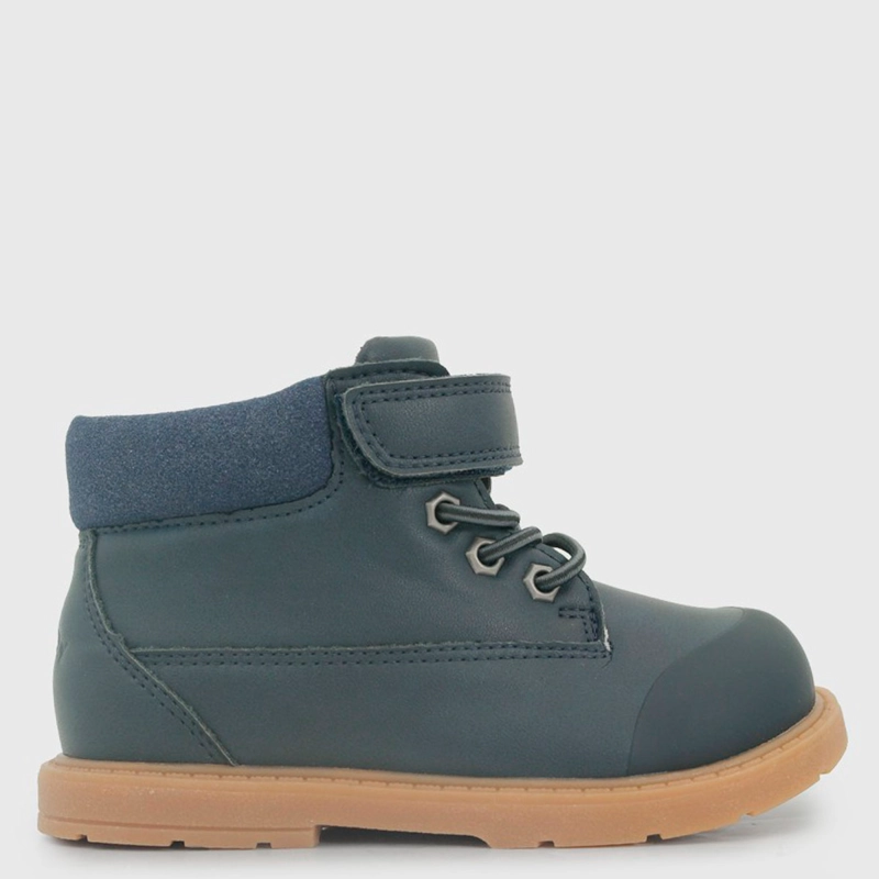 BOTINES NIÑO COLLOKY ALPES VELCRO ELÁSTICO AZUL - 1