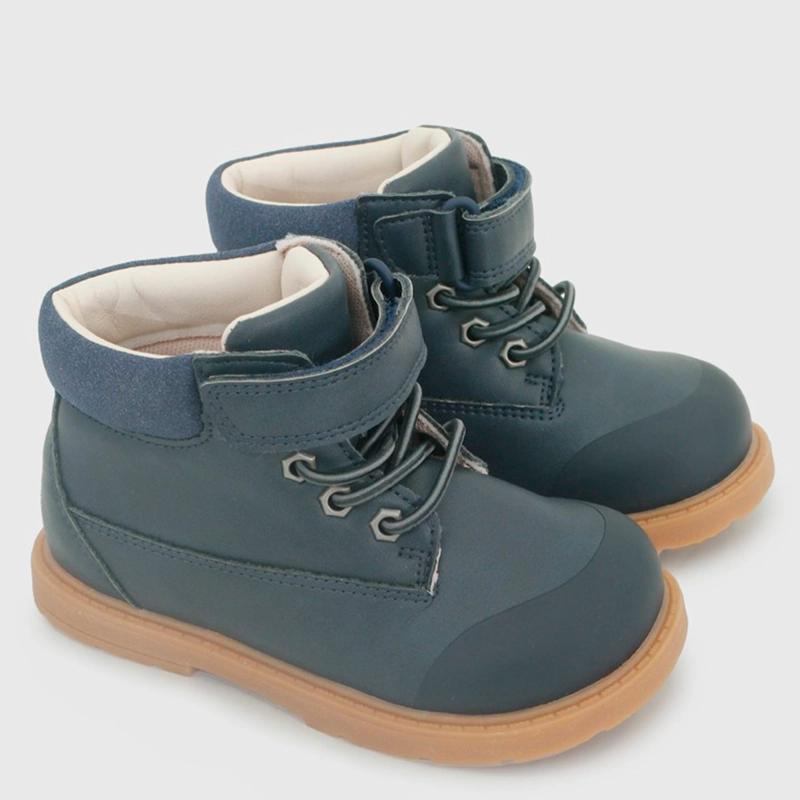 BOTINES NIÑO COLLOKY ALPES VELCRO ELÁSTICO AZUL - 2