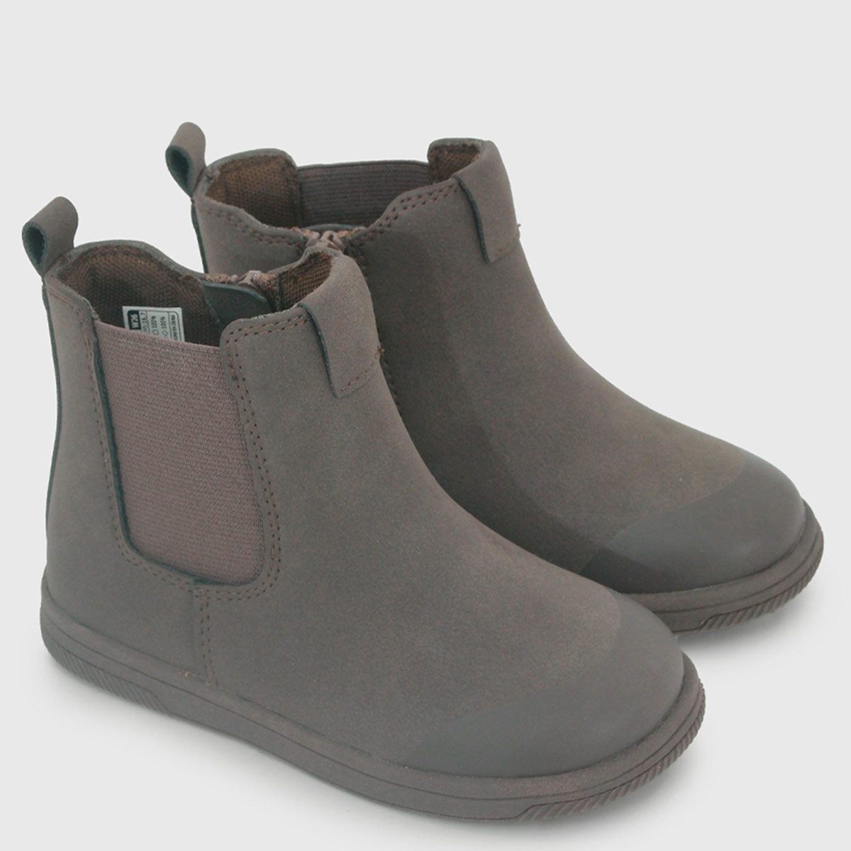 BOTINES INFANTIL COLLOKY BOOTIE CHELSEA BÁSICO CAFÉ - 2