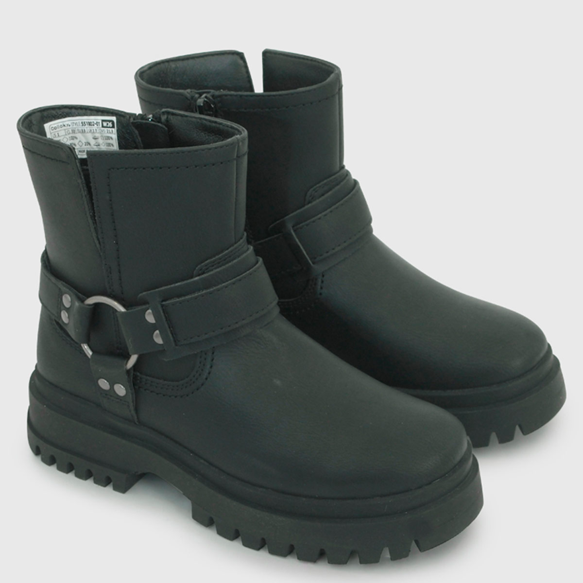 BOTINES NIÑA COLLOKY NEGRO 55100201KIDE  - 2