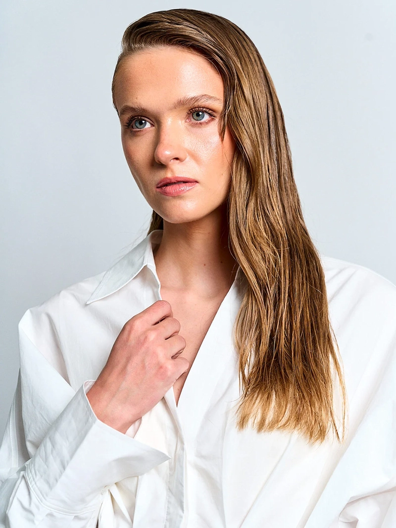 BLUSA MUJER MARQUIS ALGODÓN ENTALLADA - 4