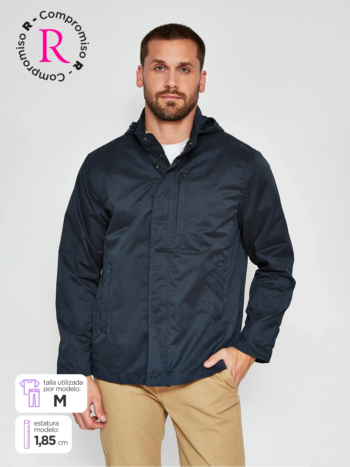 CHAQUETA HOMBRE CACHAREL WATERPROOF - 1