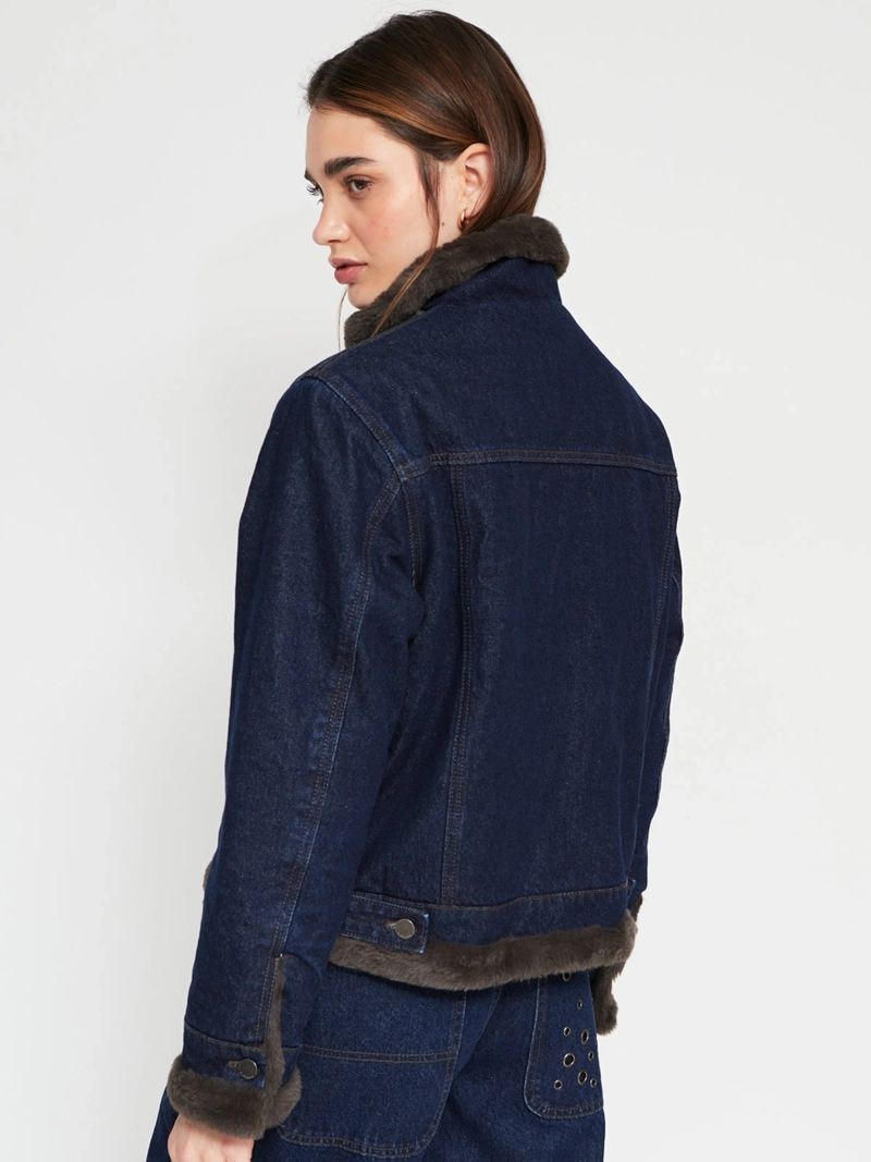 CHAQUETA MUJER BARBADOS ALGODÓN DENIM BONDED - 2