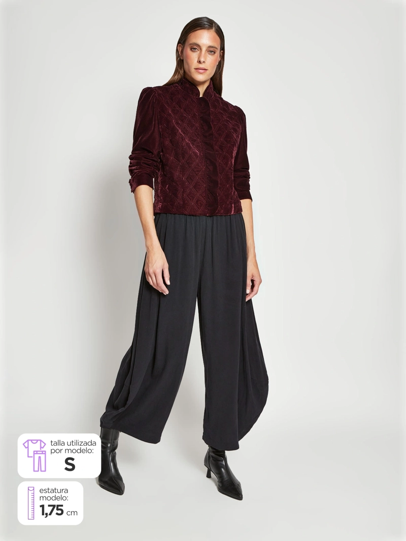 PANTALÓN MUJER MARQUIS BALLOON CROPPED - 1