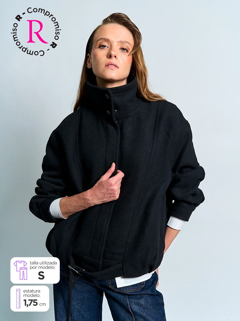 CHAQUETA MUJER MARQUIS LANA BOMBER - 2