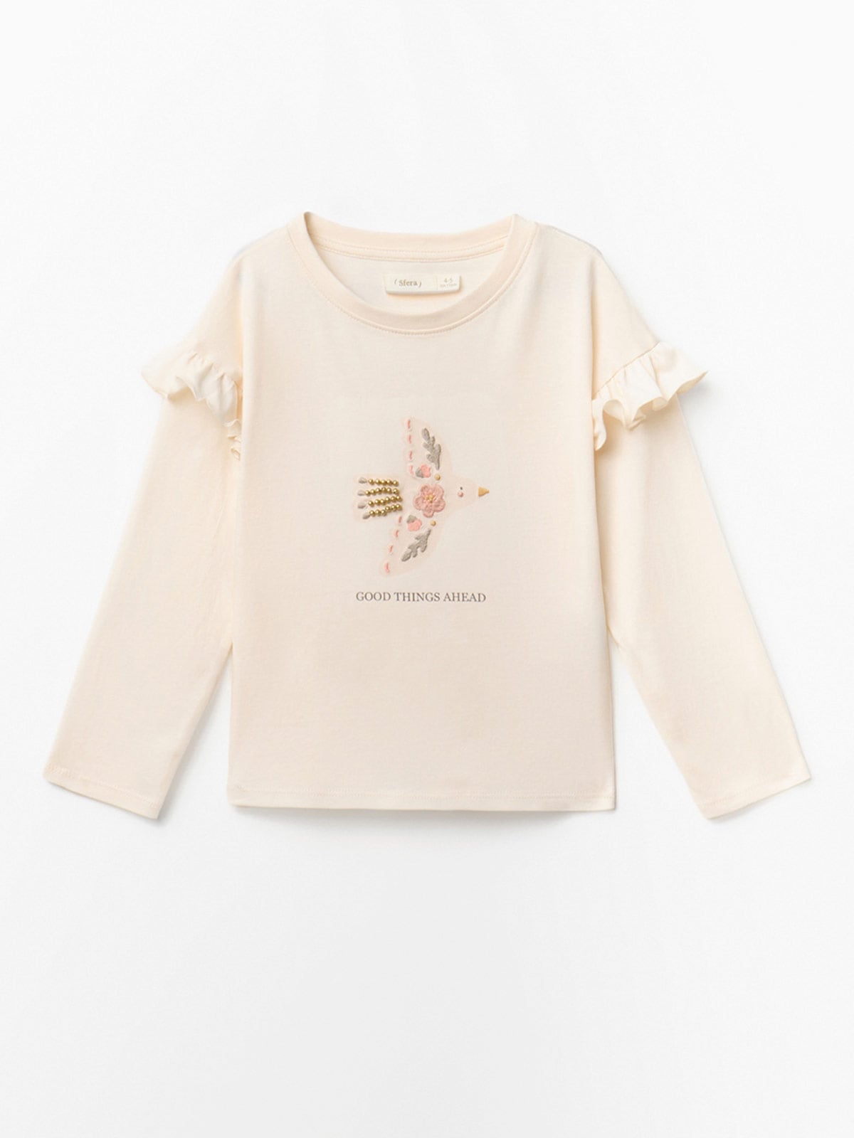 POLERA MANGA LARGA NIÑA SFERA - 1