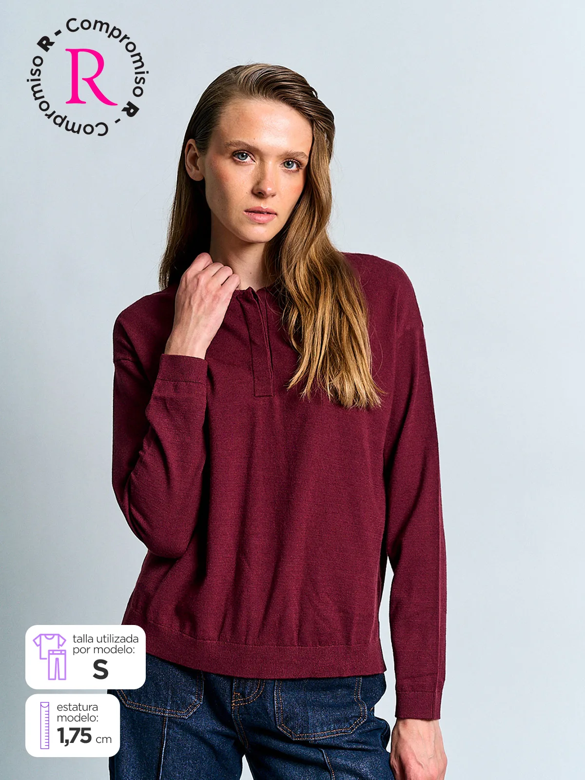 MARQUIS SWEATER MUJER MARQUIS CUELLO POLO