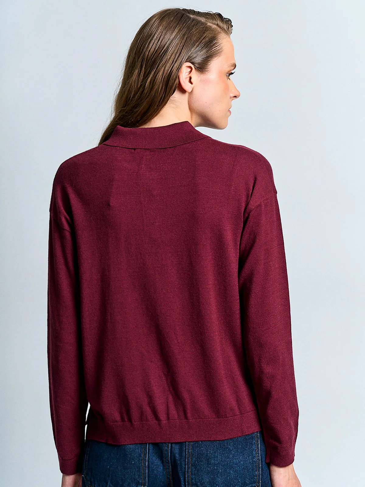 SWEATER MUJER MARQUIS CUELLO POLO - 2