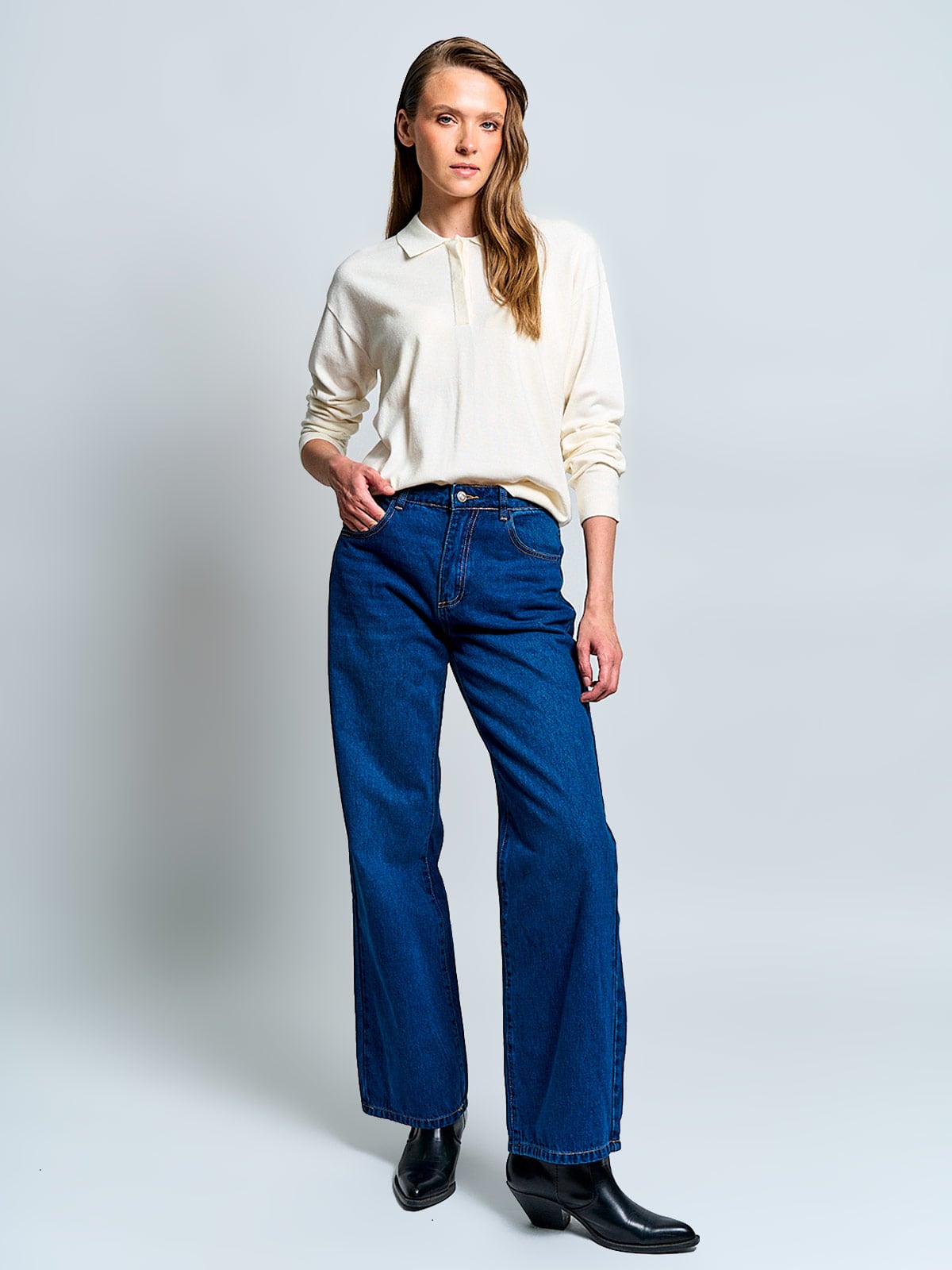 SWEATER MUJER MARQUIS CUELLO POLO - 4