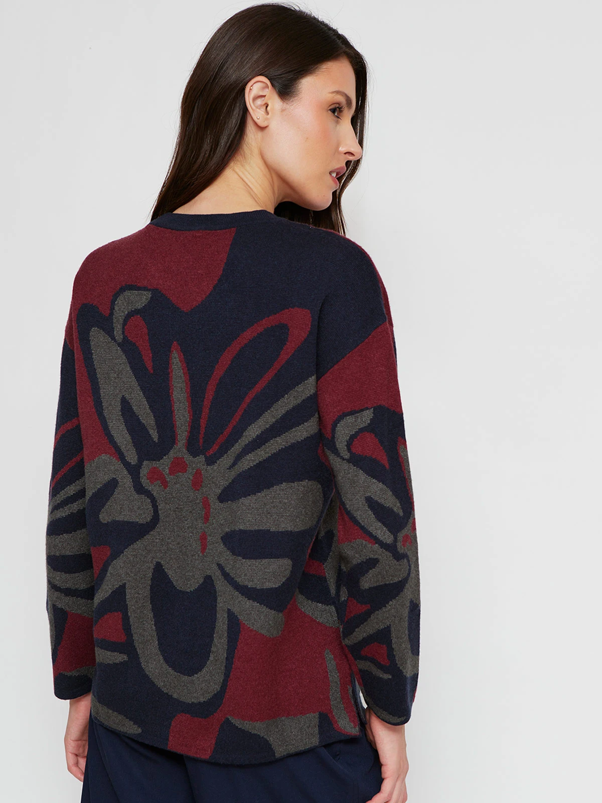 SWEATER MUJER CACHAREL CUELLO MOCK MANGA LARGA - 2