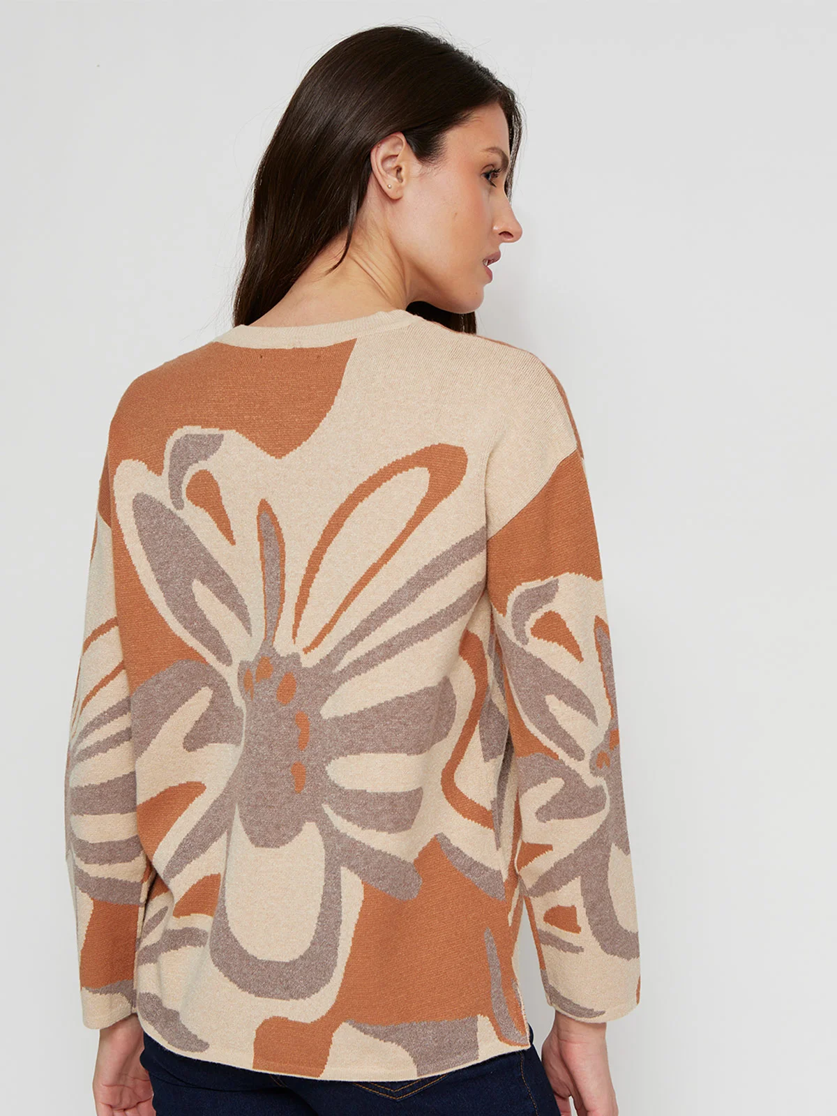 SWEATER MUJER CACHAREL CUELLO MOCK MANGA LARGA - 2