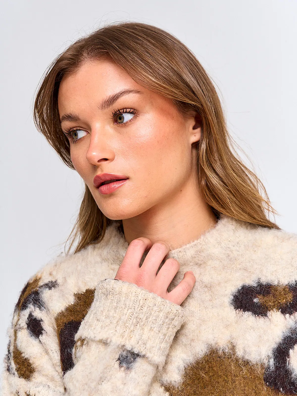 SWEATER MUJER BARBADOS LANA JACQUARD - 3
