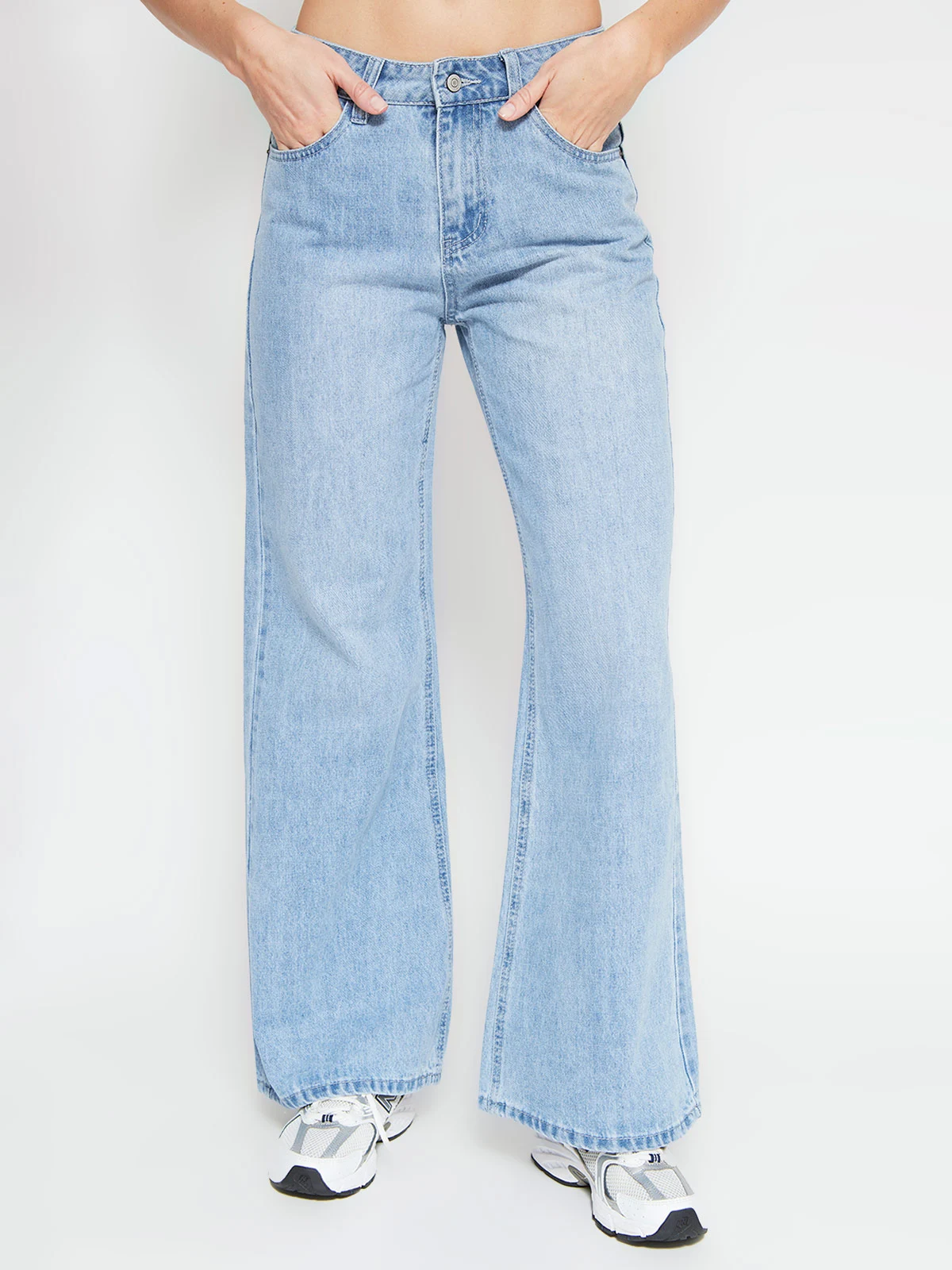JEANS MUJER AEROPOSTALE ALGODÓN WIDE LEG - 2