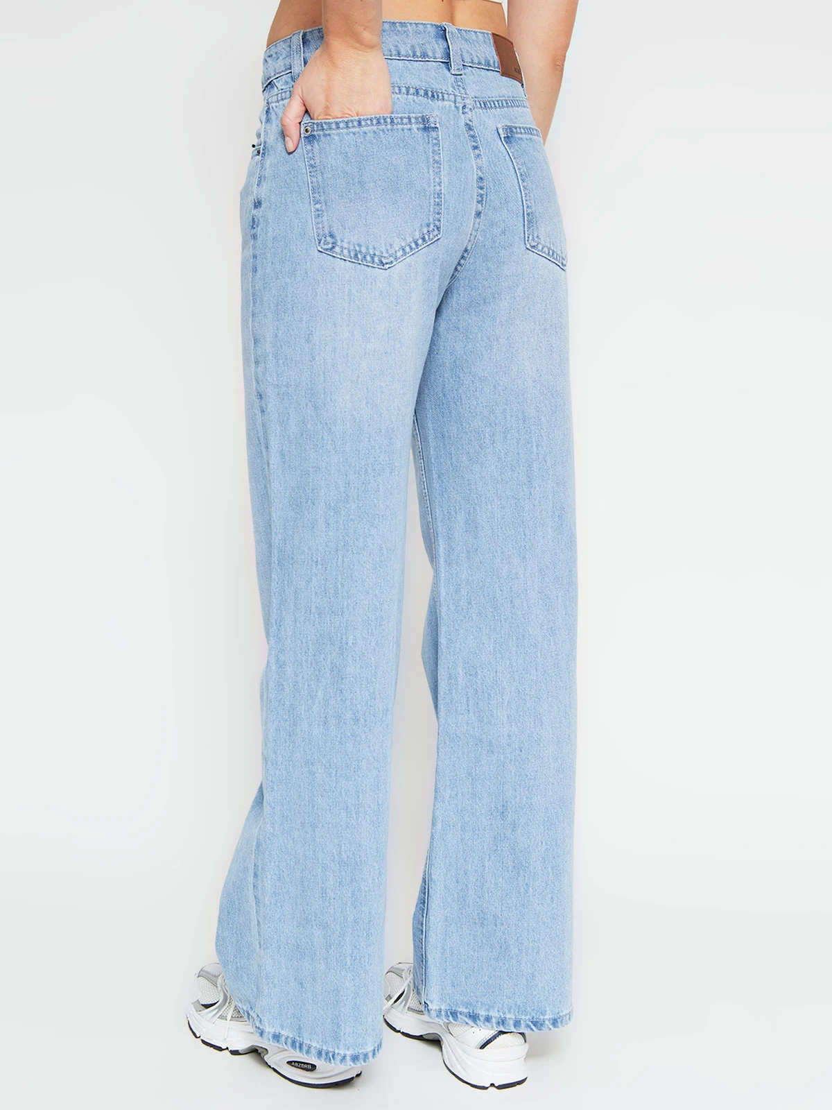 JEANS MUJER AEROPOSTALE ALGODÓN WIDE LEG - 3