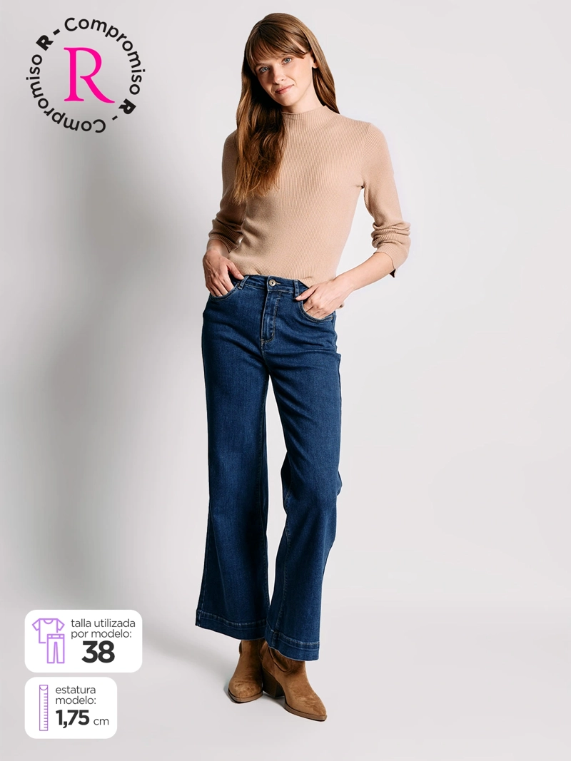 JEANS MUJER REGATTA ALGODÓN RECTO - 1