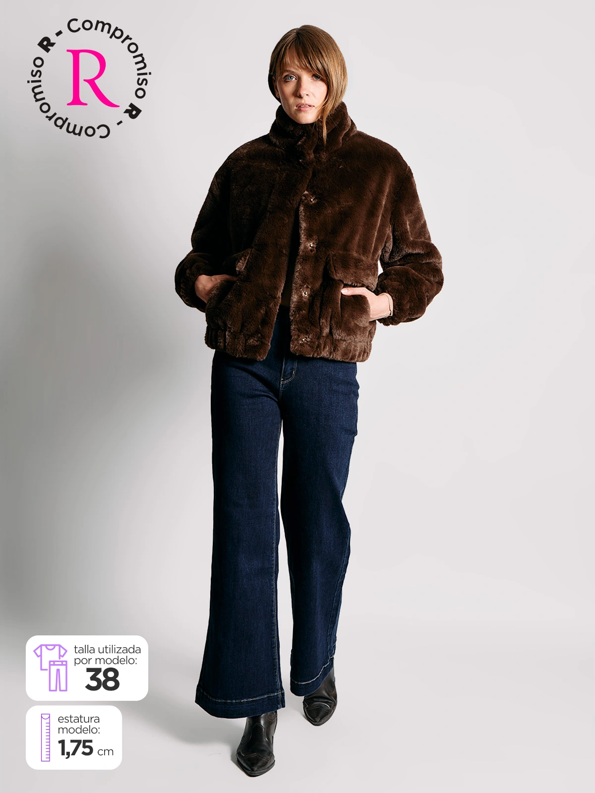 JEANS MUJER REGATTA ALGODÓN RECTO