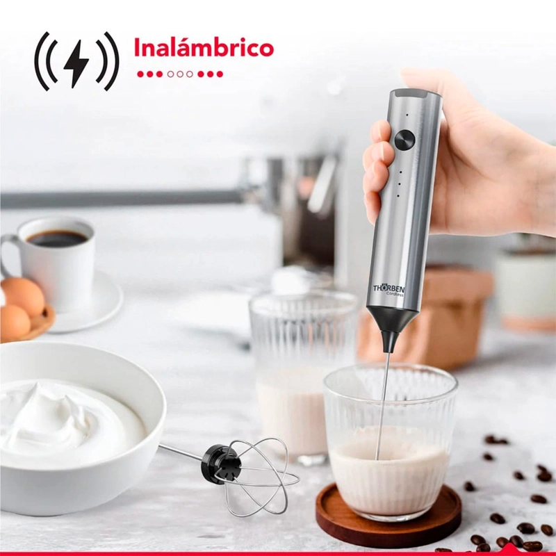 ESPUMADOR Y BATIDOR THORBER DUAL MILK FROTHER - 5