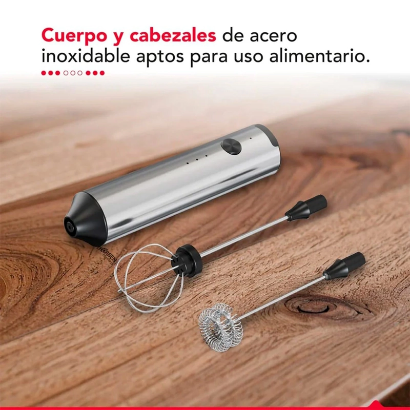 ESPUMADOR Y BATIDOR THORBER DUAL MILK FROTHER - 7