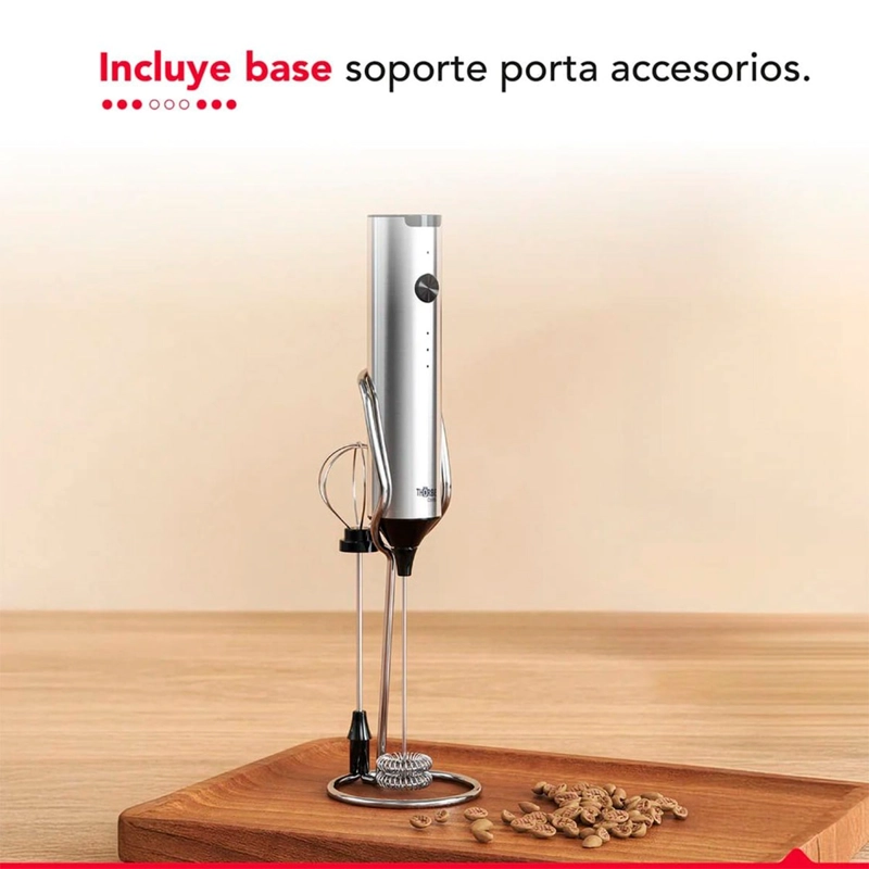 ESPUMADOR Y BATIDOR THORBER DUAL MILK FROTHER - 9