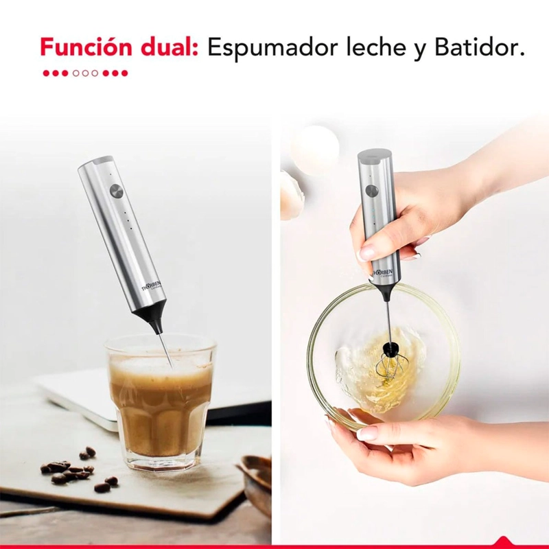 ESPUMADOR Y BATIDOR THORBER DUAL MILK FROTHER - 10