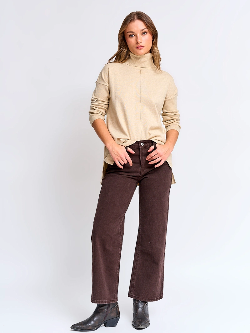 SWEATER MUJER BARBADOS CUELLO ALTO - 4