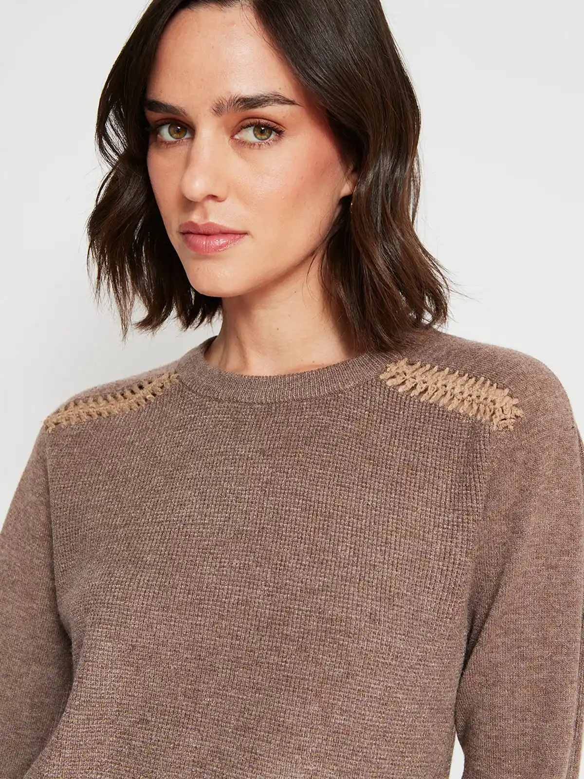 SWEATER MUJER TATIENNE CUELLO REDONDO - 3