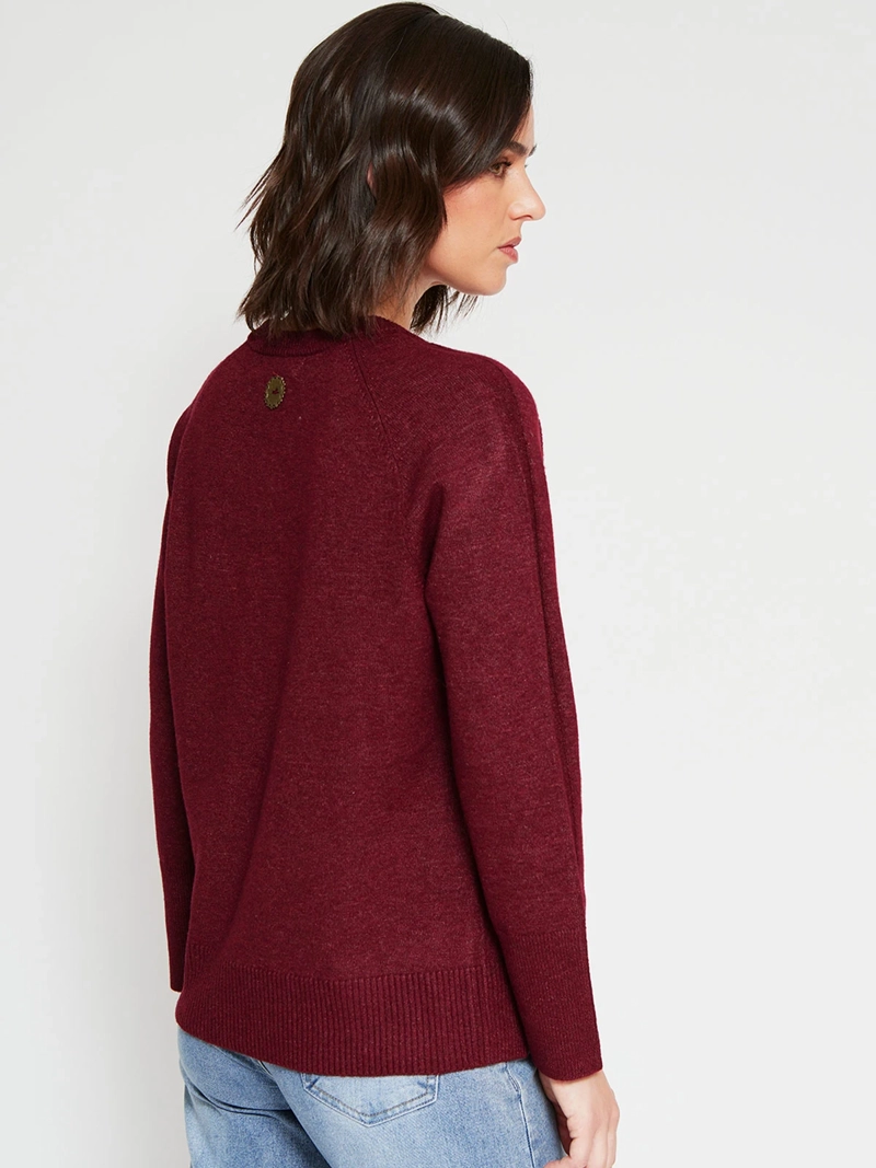 SWEATER MUJER TATIENNE CUELLO REDONDO - 2