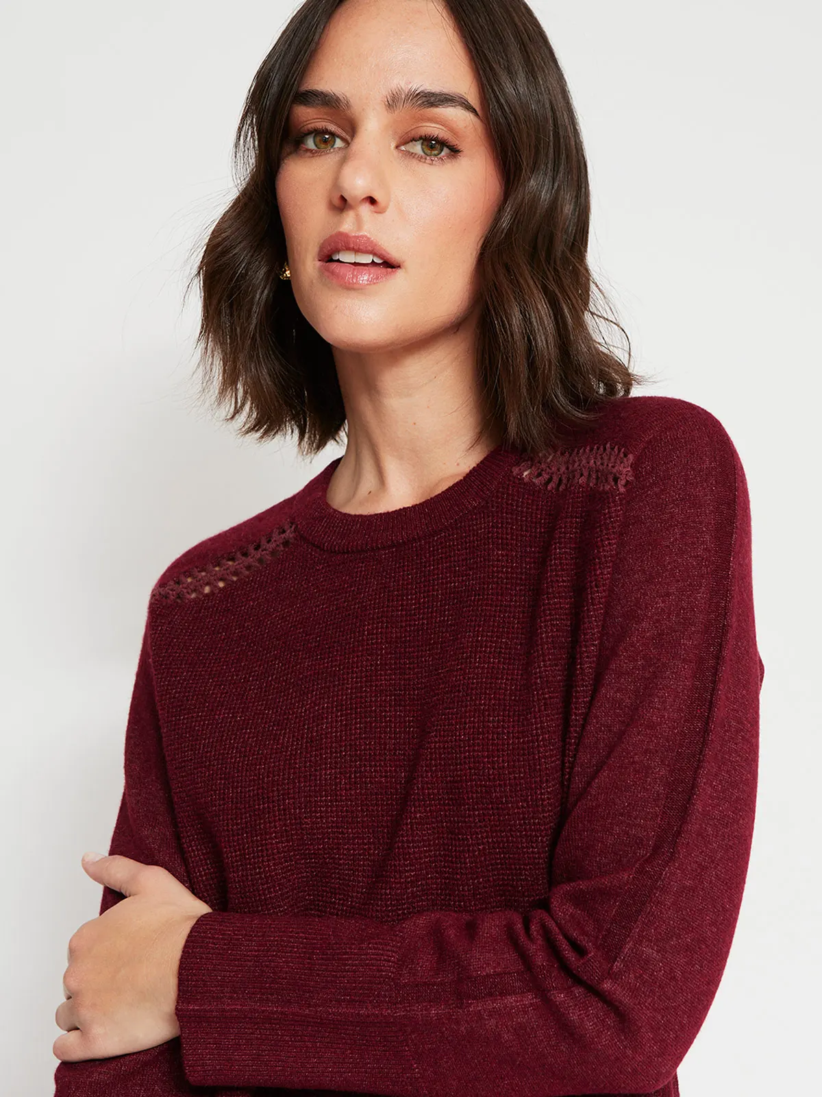 SWEATER MUJER TATIENNE CUELLO REDONDO - 3