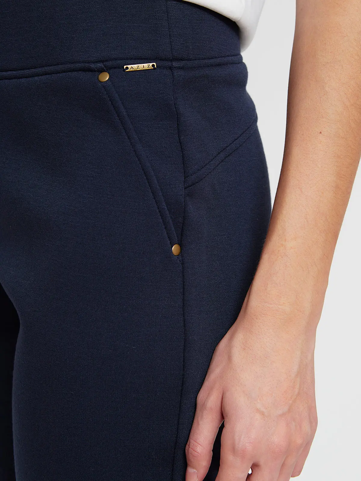 PANTALÓN MUJER AZIZ TIPO CALZA INTERIOR TÉRMICO - 4