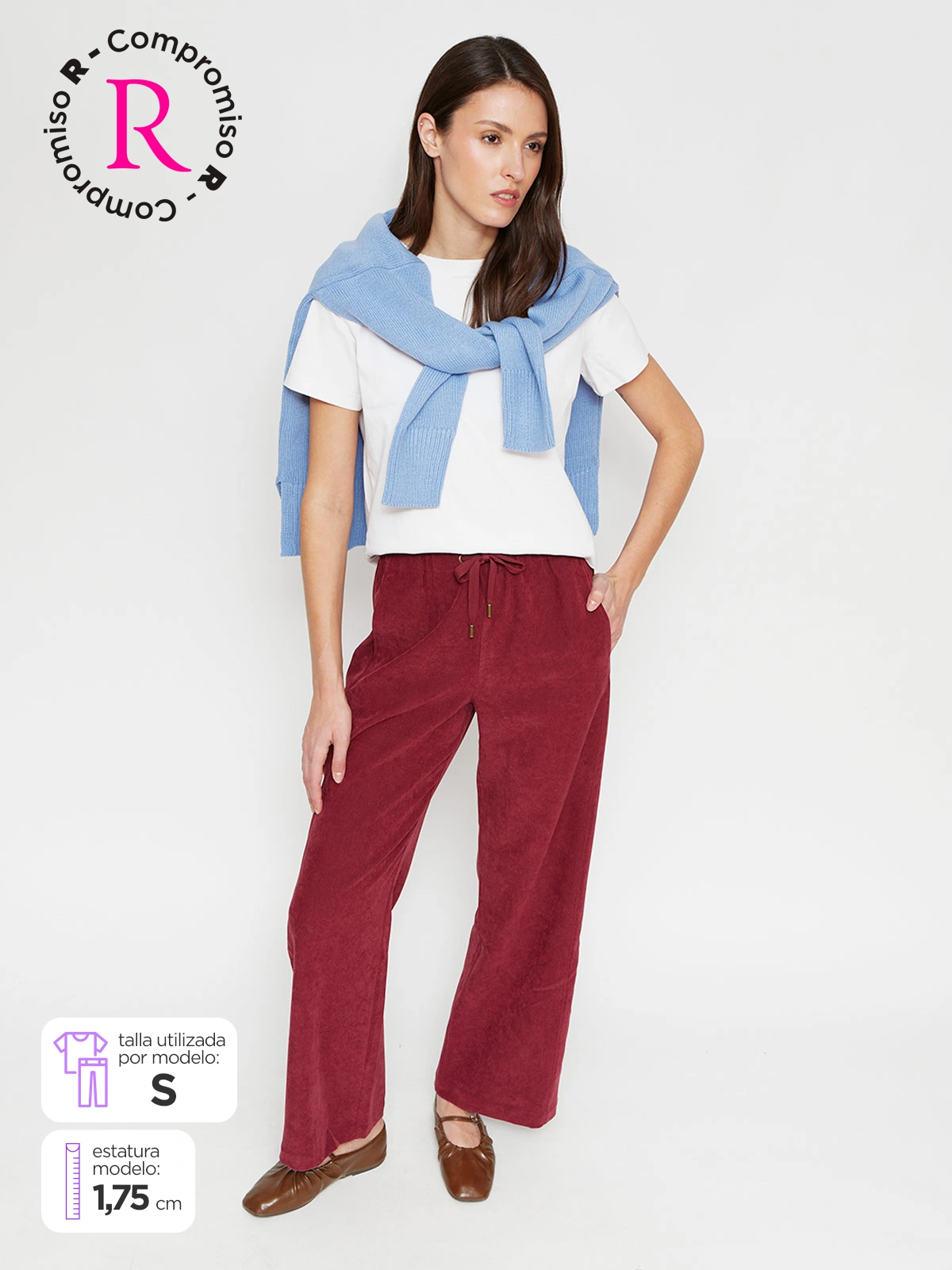 PANTALÓN MUJER AZIZ REGULAR - 1