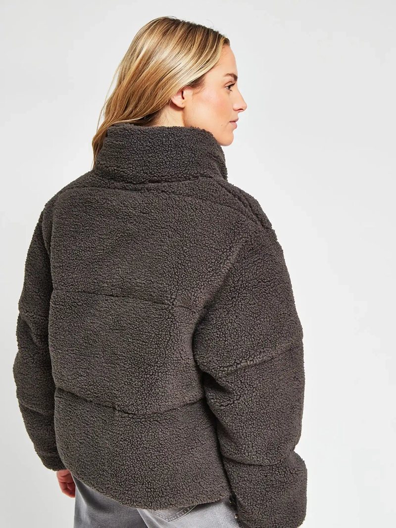 CHAQUETA MUJER AEROPOSTALE SHERPA PUFFA - 3