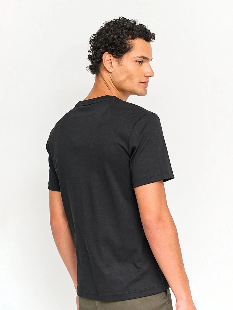 POLERA HOMBRE LACOSTE ALGODÓN MANGA CORTA - 2