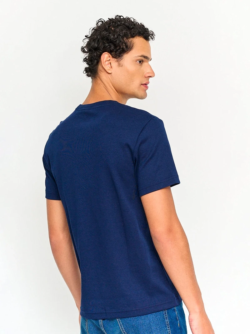 POLERA HOMBRE LACOSTE ALGODÓN MANGA CORTA - 2