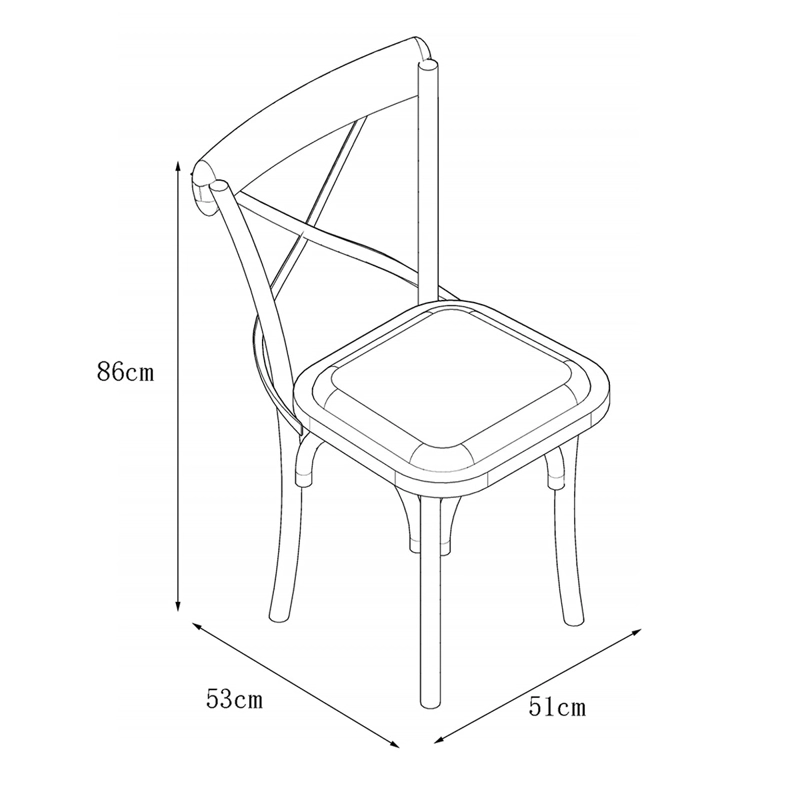 PACK DE SILLAS RIPLEY HOME NEW CORSICA II - 6