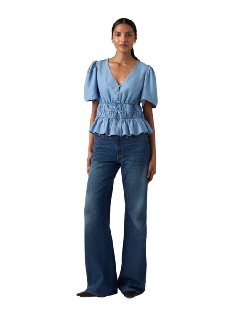 JEANS MUJER LEVI'S ALGODÓN MIDDY LOOSE BOOT - 1