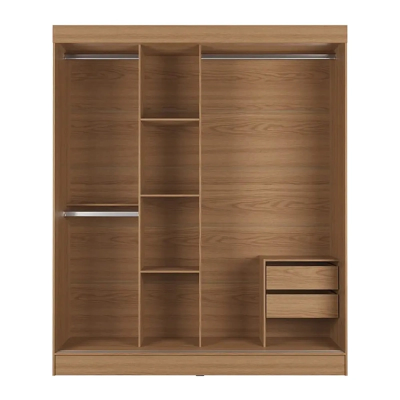 CLOSET DECOCASA MALLORCA 3 PUERTAS CARVALHO GRAFITO
