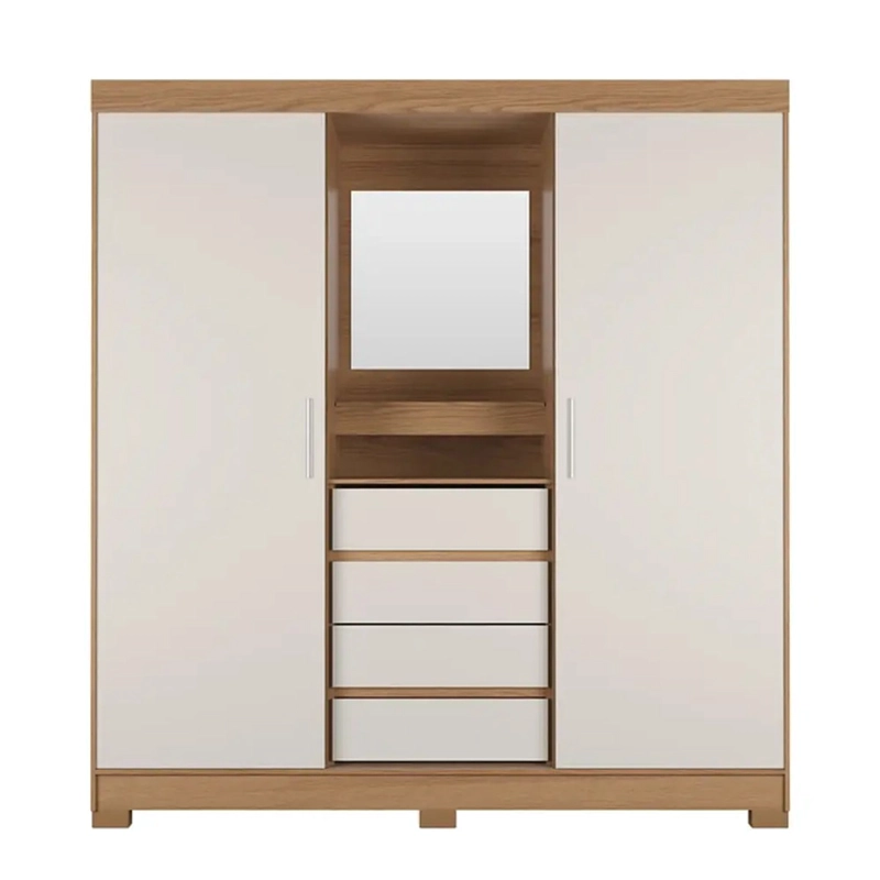 CLOSET DECOCASA TOSCANA 2 PUERTAS BLANCO - 2