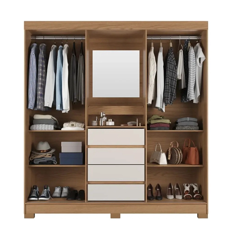 CLOSET DECOCASA TOSCANA 2 PUERTAS BLANCO - 3
