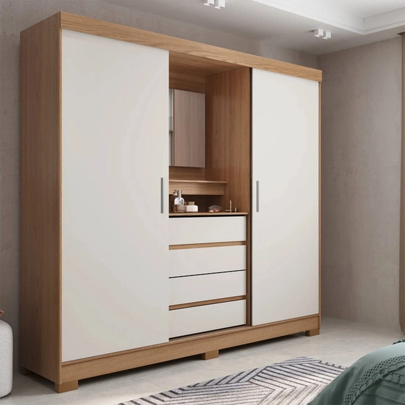 CLOSET DECOCASA TOSCANA 2 PUERTAS BLANCO - 6