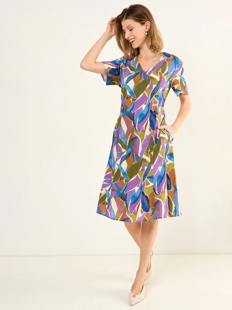 MA GRIFFE VESTIDO MUJER MA GRIFFE ESTAMPADO