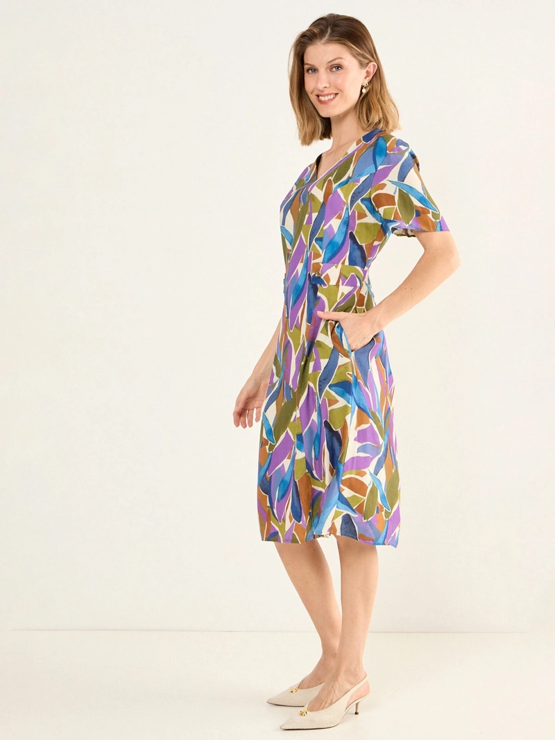 VESTIDO MUJER MA GRIFFE ESTAMPADO - 2