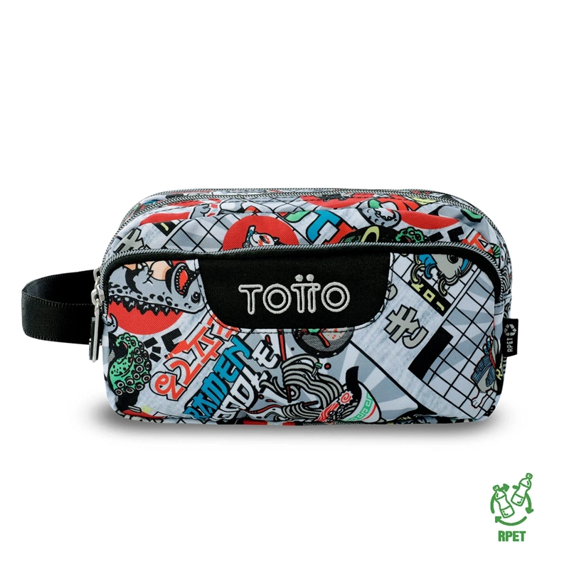 ESTUCHE TOTTO AGAPEC GRIS - 1