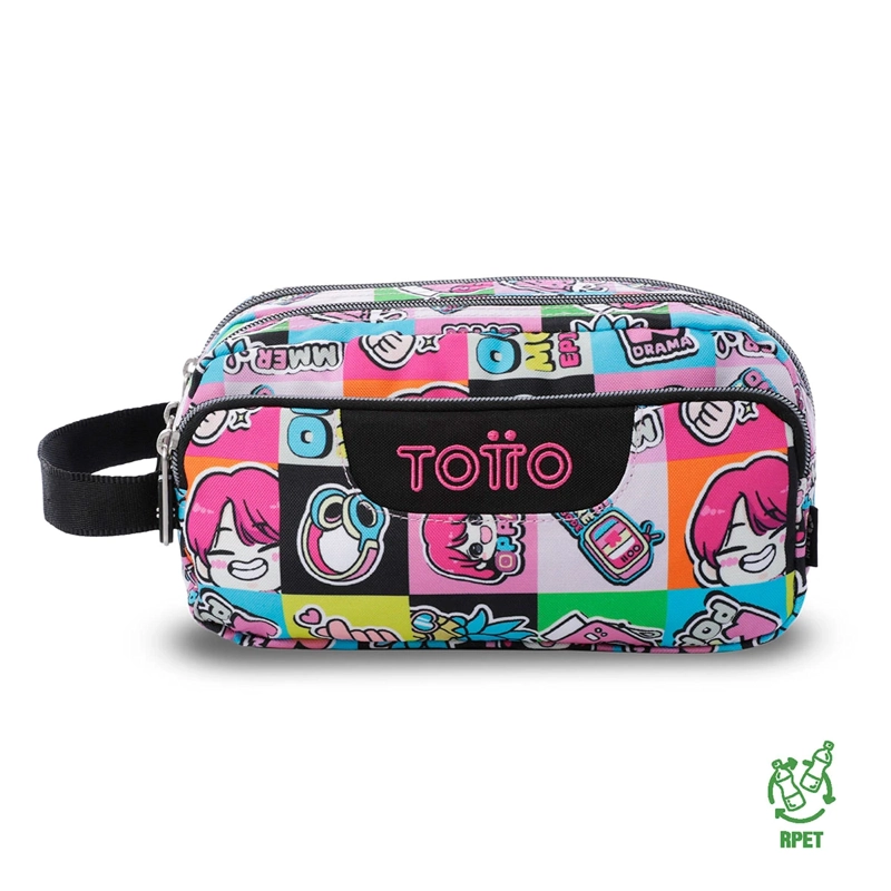 ESTUCHE TOTTO AGAPEC ROSADO - 1