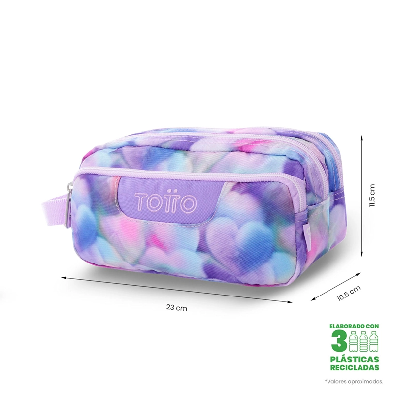 ESTUCHE TOTTO AGAPEC MORADO - 2