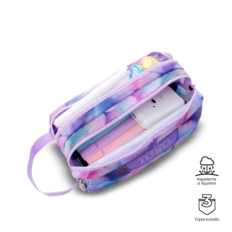 ESTUCHE TOTTO AGAPEC MORADO - 3