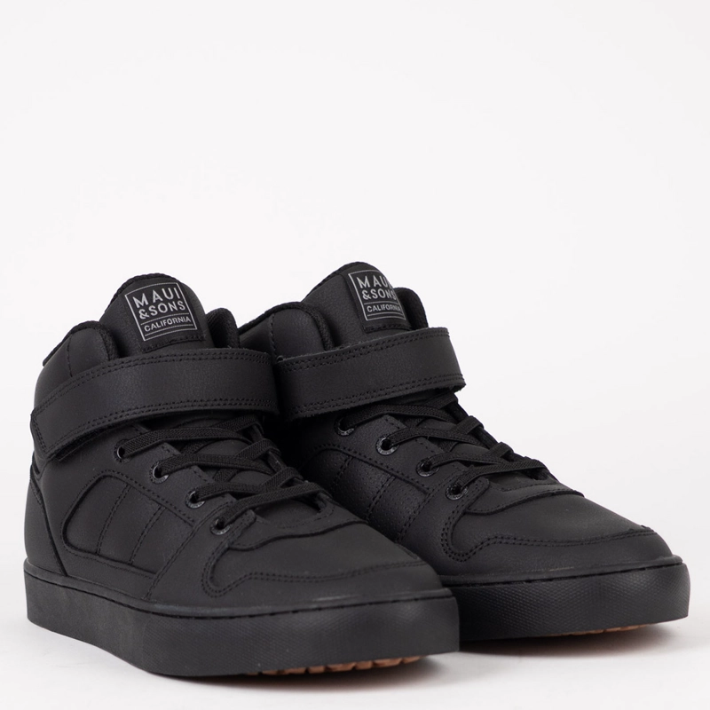 ZAPATILLAS NIÑO MAUI & SONS ESCOLARES NEGRO 5CE176-MC CUERO - 2