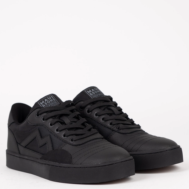 ZAPATILLAS NIÑO MAUI & SONS ESCOLARES NEGRO 5CE110-MC CUERO - 2