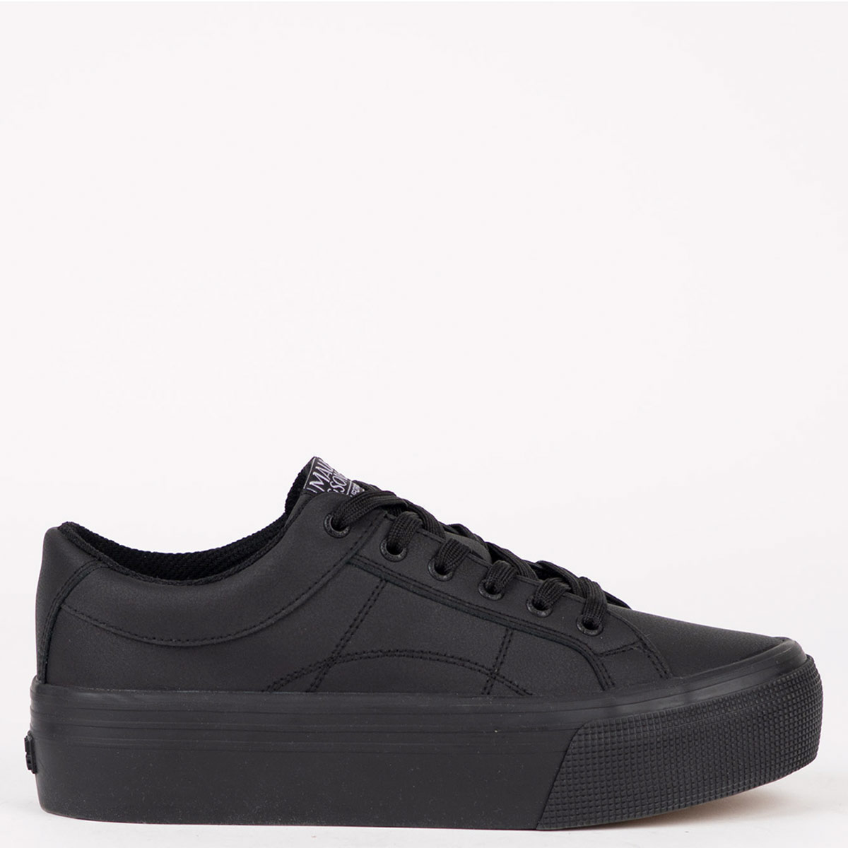 ZAPATILLAS MUJER MAUI & SONS ESCOLARES NEGRO 5CE118-WC CUERO - 1