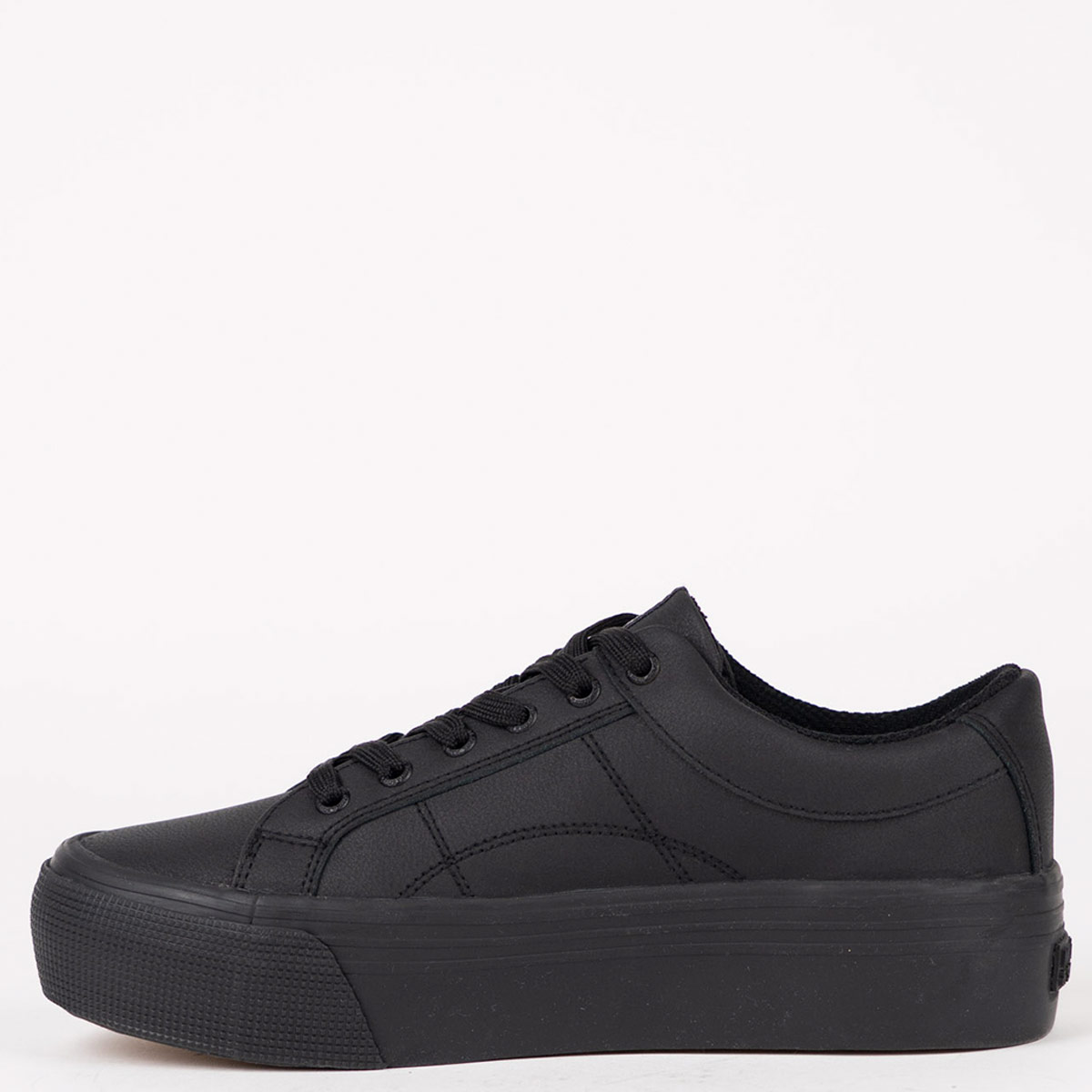 ZAPATILLAS MUJER MAUI & SONS ESCOLARES NEGRO 5CE118-WC CUERO - 4