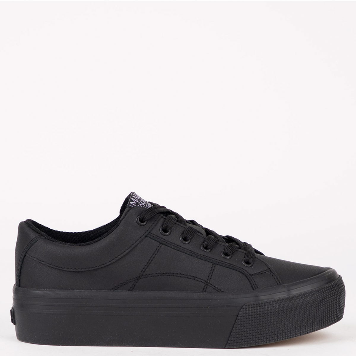 ZAPATILLAS MUJER MAUI & SONS ESCOLARES NEGRO 5CE118-WC CUERO - 1